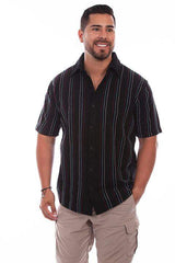 Scully BLACK QUARTZ STRIPE - Scully Leather - Flyclothing LLC