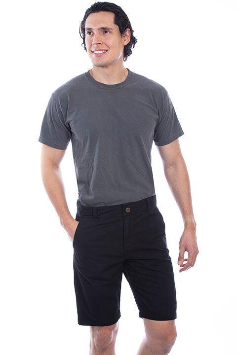 Scully BLACK ON POINT SHORT - Scully Leather