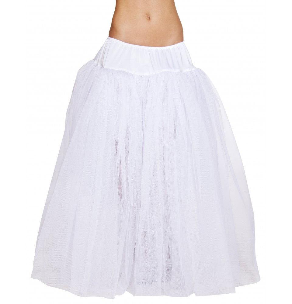 Roma Costume Full Length White Petticoat - Roma Costume