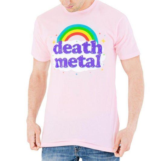 Death Metal Rainbow Men's T-Shirt - Goodie Two Sleeves