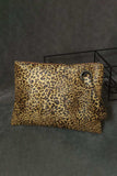 Leopard PU Leather Clutch - Trendsi - Flyclothing LLC