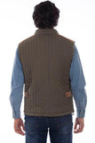 Scully OLIVE RIBBED VEST - Scully Leather