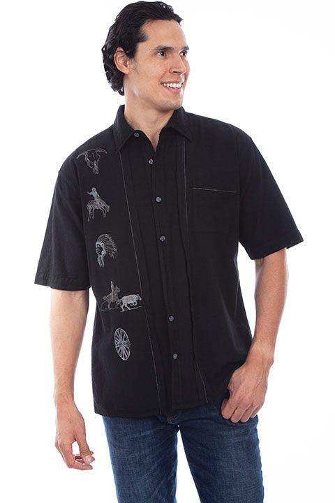 Scully BLACK THE RANGER SHIRT - Scully Leather - Flyclothing LLC