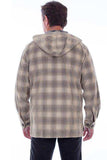 Scully TAN Y/D SHERPA LINED CORDUROY HOODY - Scully Leather - Flyclothing LLC