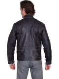 Scully Leather Grey Mens Jacket - Scully Leather