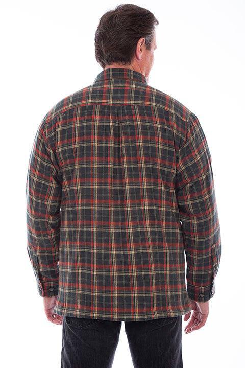 Scully FOREST SHERPA LINED FLANNEL SHIRT/JACKET - Flyclothing LLC