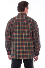 Scully FOREST SHERPA LINED FLANNEL SHIRT/JACKET - Scully Leather