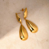 Stainless Steel Dangle Earrings - Trendsi - Flyclothing LLC