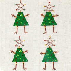 Dancing Girl Christmas Tree Pin - Creative Alternatives - Creative Alternatives