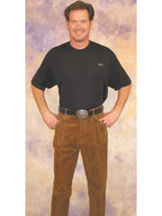 Scully TOBACCO WASHABLE SUEDE WASHABLE JEANS - Flyclothing LLC