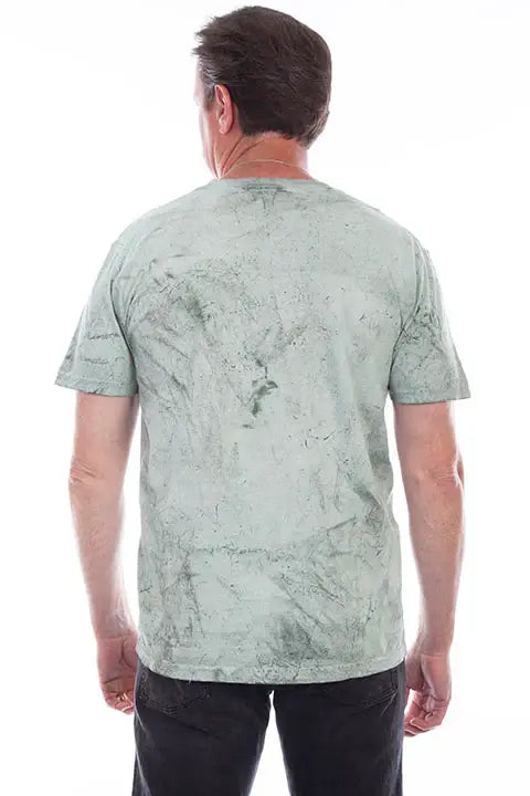 Scully Leather Farthest Point Green S/S Ocean Mist Tees - Scully Leather - Flyclothing LLC