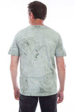 Scully Leather Farthest Point Green S/S Ocean Mist Tees - Scully Leather - Flyclothing LLC