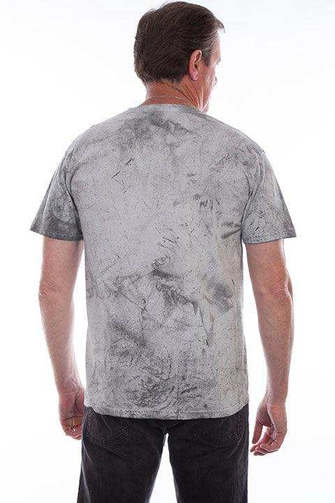 Scully Leather Farthest Point Grey S/S Ocean Mist Tees - Scully Leather - Flyclothing LLC