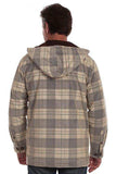 Scully Leather Farthest Point Blue-Tan Sherpa Lined Corduroy Hoodie - Scully Leather - Flyclothing LLC