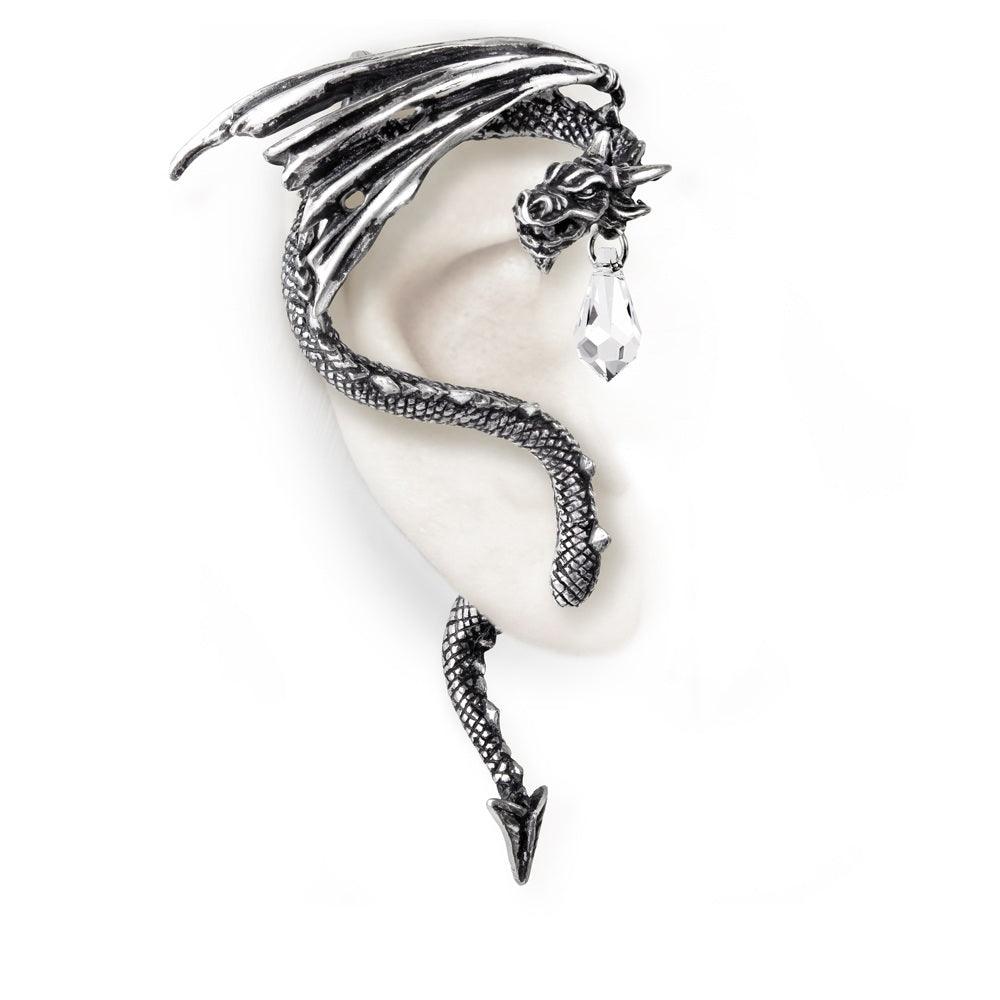 Alchemy Gothic Crystal Dragon Ear Wrap - Flyclothing LLC