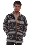 Scully Leather Farthest Point Grey Flannel Shirt/Jacket - Scully Leather