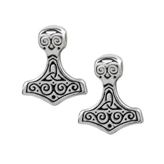 Alchemy Metal-Wear Thor Hammer Earstuds - Alchemy Gothic