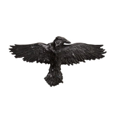 Alchemy Gothic Black Raven Hair Slide - Flyclothing LLC