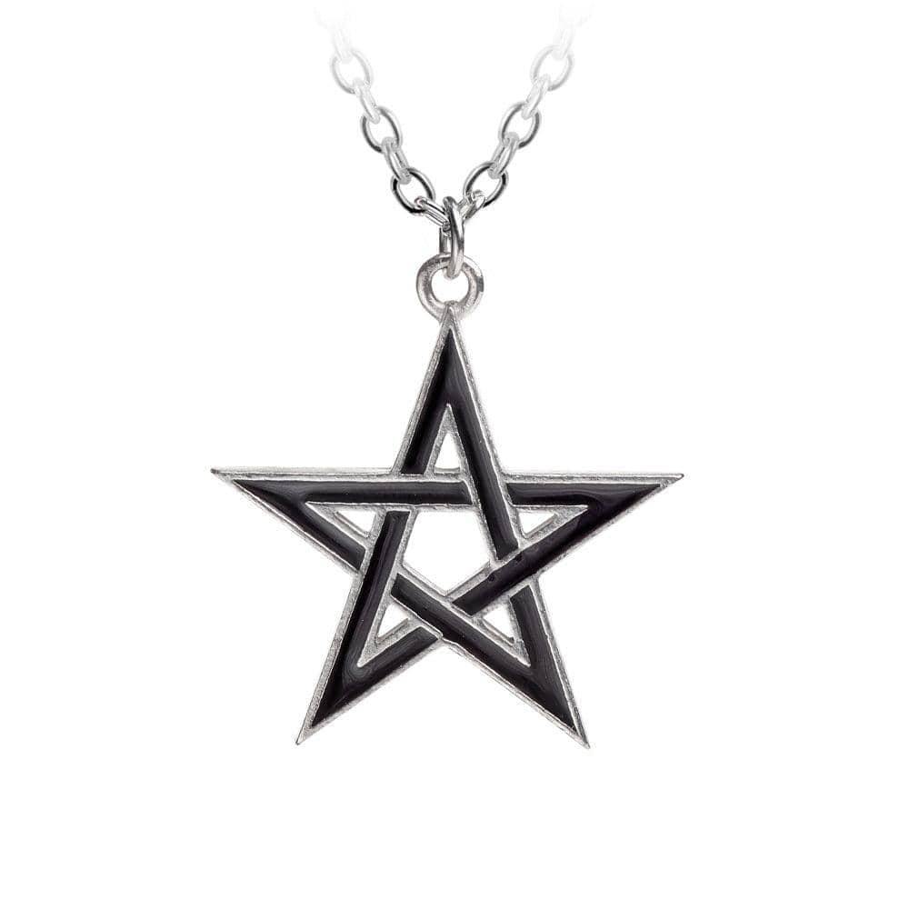 Alchemy Gothic Black Star Pendant - Alchemy Gothic