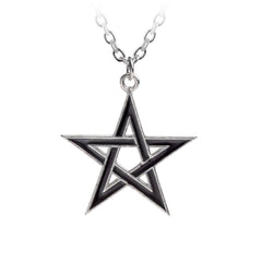 Alchemy Gothic Black Star Pendant - Alchemy Gothic