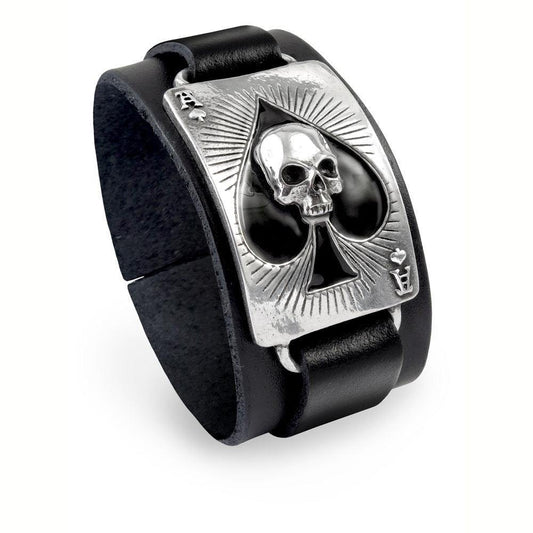 Ace Of Dead Spades Bracelet - Alchemy Gothic