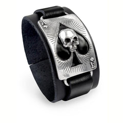 Ace Of Dead Spades Bracelet - Alchemy Gothic