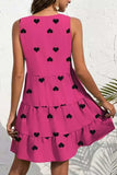 Decorative Button V-Neck Sleeveless Dress - Trendsi - Flyclothing LLC