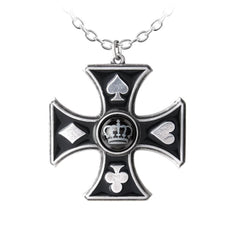Alchemy Gothic Sharp's Cross Pendant - Flyclothing LLC
