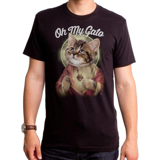 Oh My Gato Men's T-Shirt - Goodie Two Sleeves