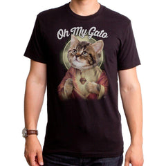 Oh My Gato Men's T-Shirt - Goodie Two Sleeves