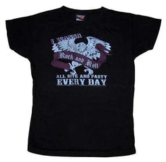 I Want to Rock & Roll All Day Tee - KISS