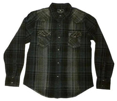 Pop Icon Black & Blue Plaid Shirt - Pop Icon Clothing