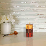 Single Boxed Hand-Painted Pillar Candle - Bongazi Design - Nobunto - Nobunto - Flyclothing LLC