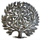 Steel Drum Art - Lovers Heart 24 inch Tree of Life - Croix des Bouquets - Croix des Bouquets - Flyclothing LLC