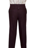Scully BURGUNDY WOOL BLEND GENT PANT - Scully Leather