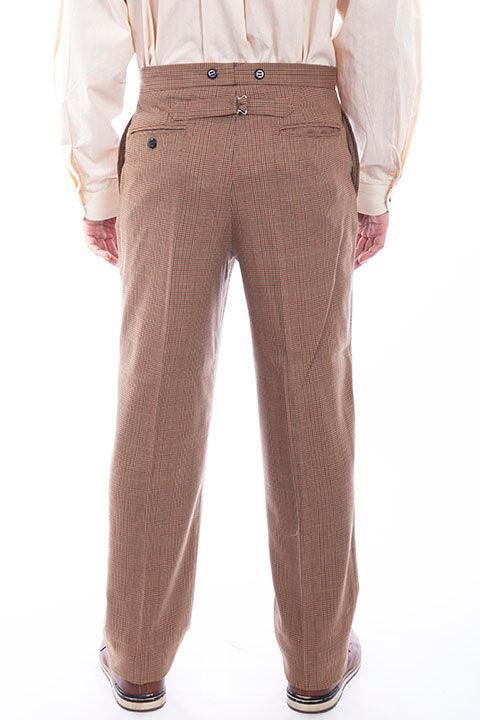 Scully TAN PLAID GENT PANT - Flyclothing LLC