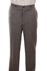 Scully Leather Plaid Mens Pant - Flyclothing LLC