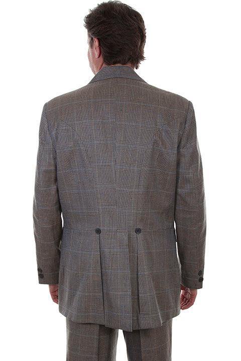 Scully MULTI PLAID TOWN COAT - Scully Leather