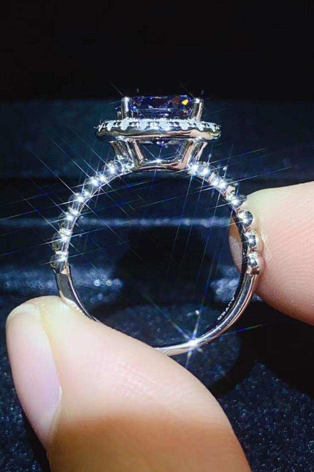 Let It Go 2 Carat Moissanite Ring - Trendsi - Flyclothing LLC