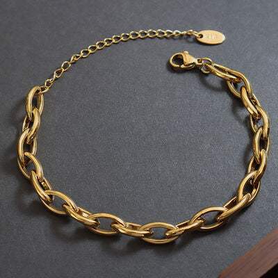 Titanium Steel Chain Bracelet - Trendsi - Flyclothing LLC