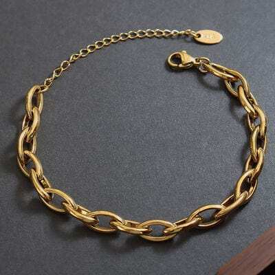 Titanium Steel Chain Bracelet - Trendsi - Flyclothing LLC