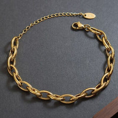 Titanium Steel Chain Bracelet - Flyclothing LLC