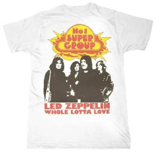 Led Zeppelin No 1 Super Group T-Shirt - Led Zeppelin