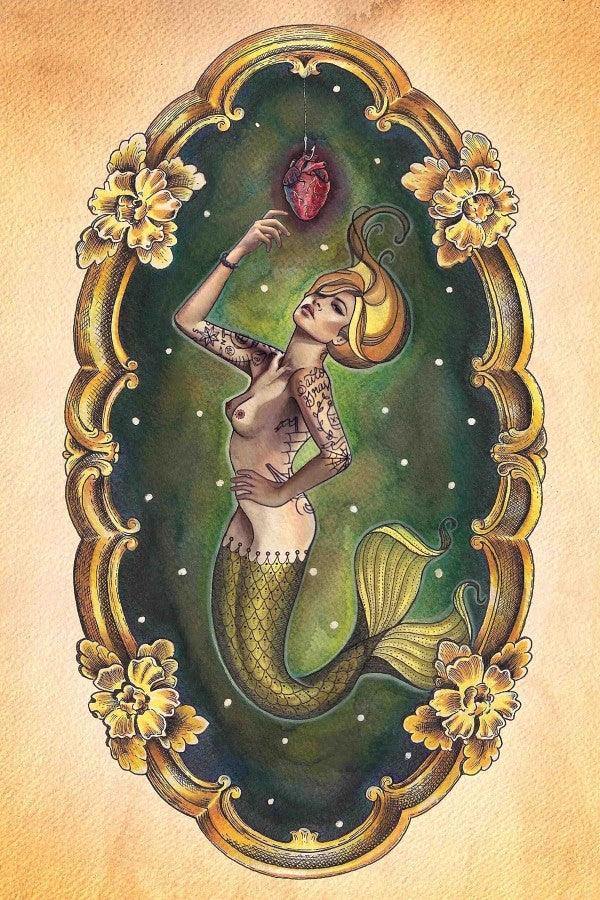 Brittany Morgan Sailors Grave Print - Lowbrow Art Company