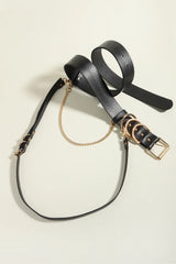 Punk PU Belt - Trendsi - Flyclothing LLC