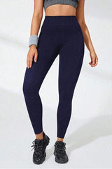 High Waist Active Leggings - Trendsi