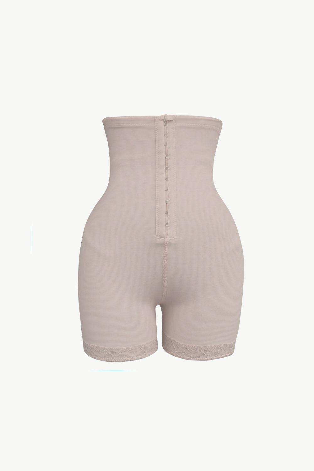Full Size Hook-and-Eye Shaping Shorts - Trendsi - Flyclothing LLC