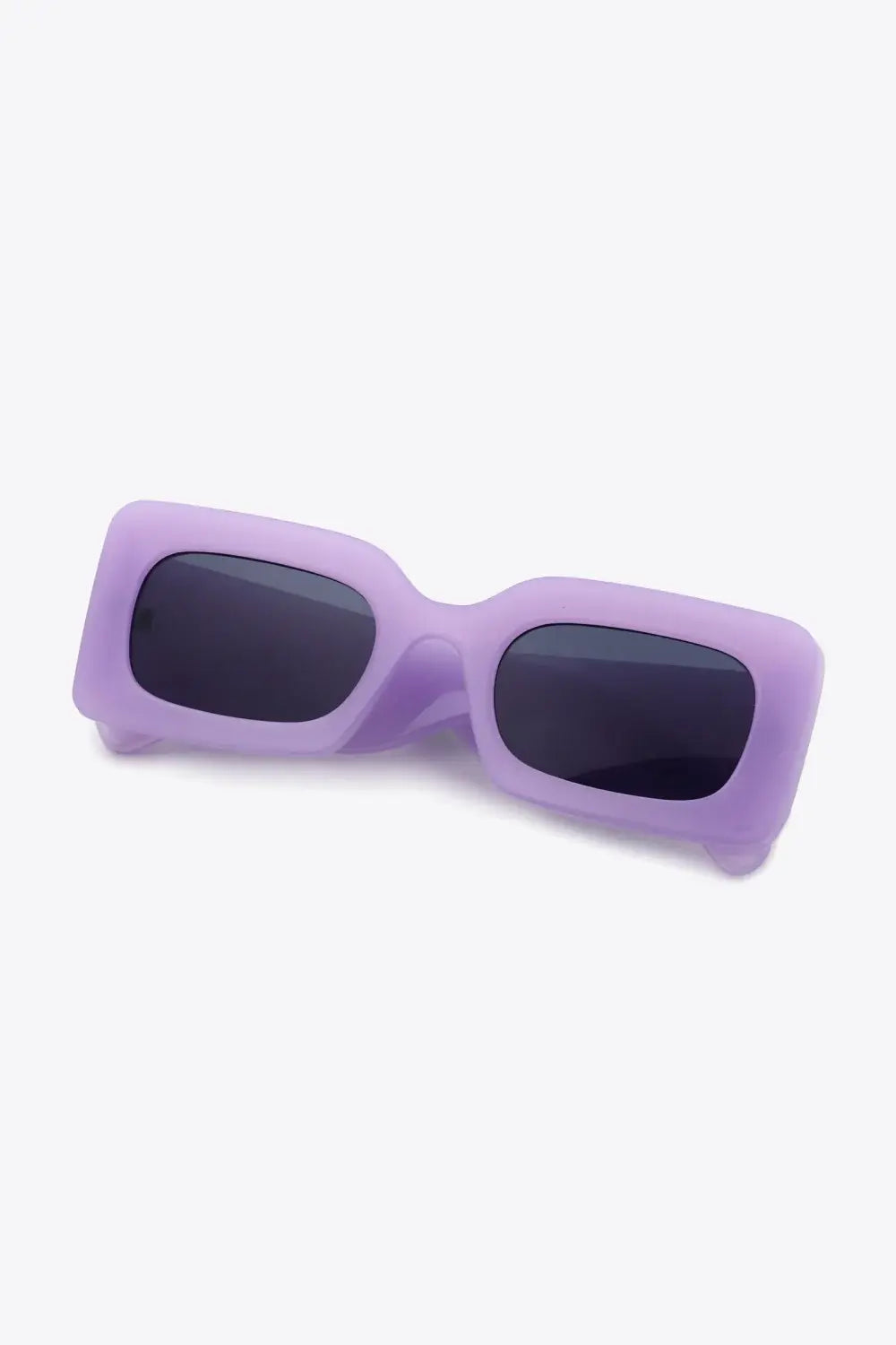 Polycarbonate Frame Rectangle Sunglasses - Trendsi - Flyclothing LLC