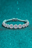 925 Sterling Silver 10.4 Carat Moissanite Bracelet - Trendsi