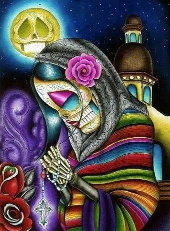 Dave Sanchez Pray for Us Print - Lowbrow Art Company